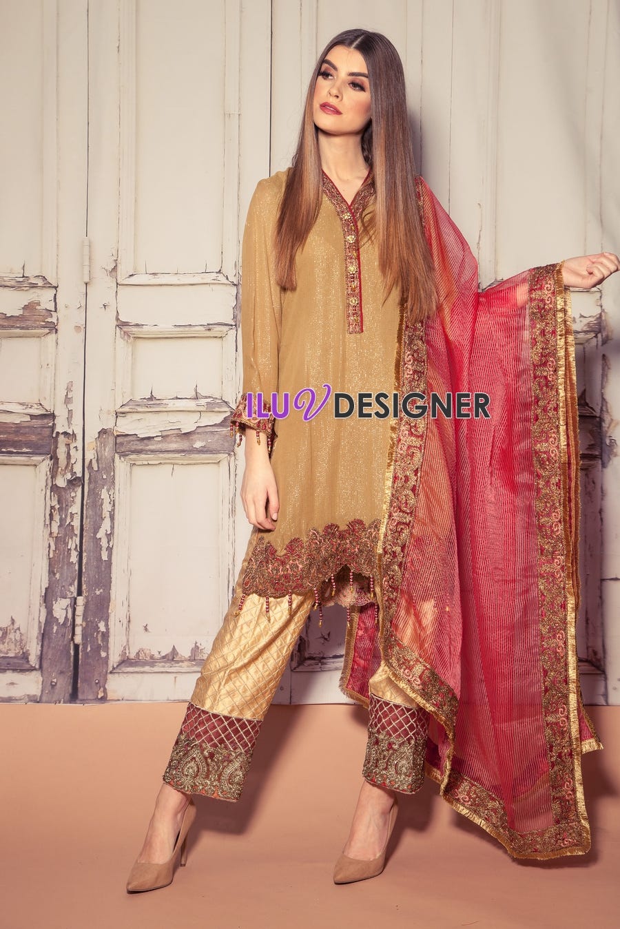 Mahin Luxury pret by Gulwarun