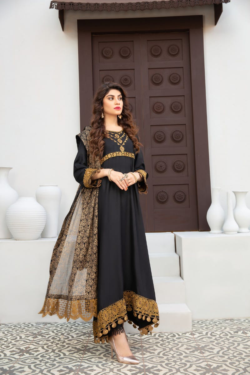 Gulwarun Winter Ready to Wear 3Pcs Embroidered Collection 08