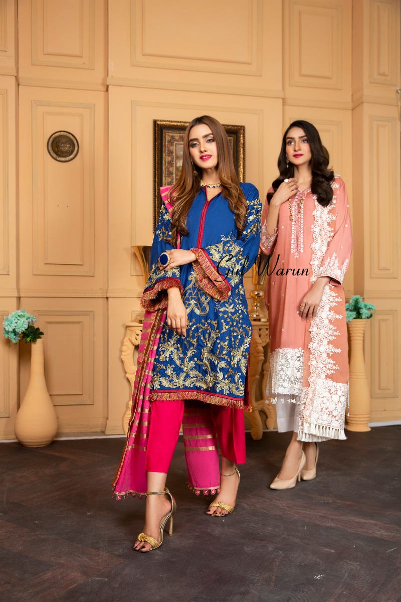 Winter Ready to Wear Embroidered Collection by Gulwarun 06