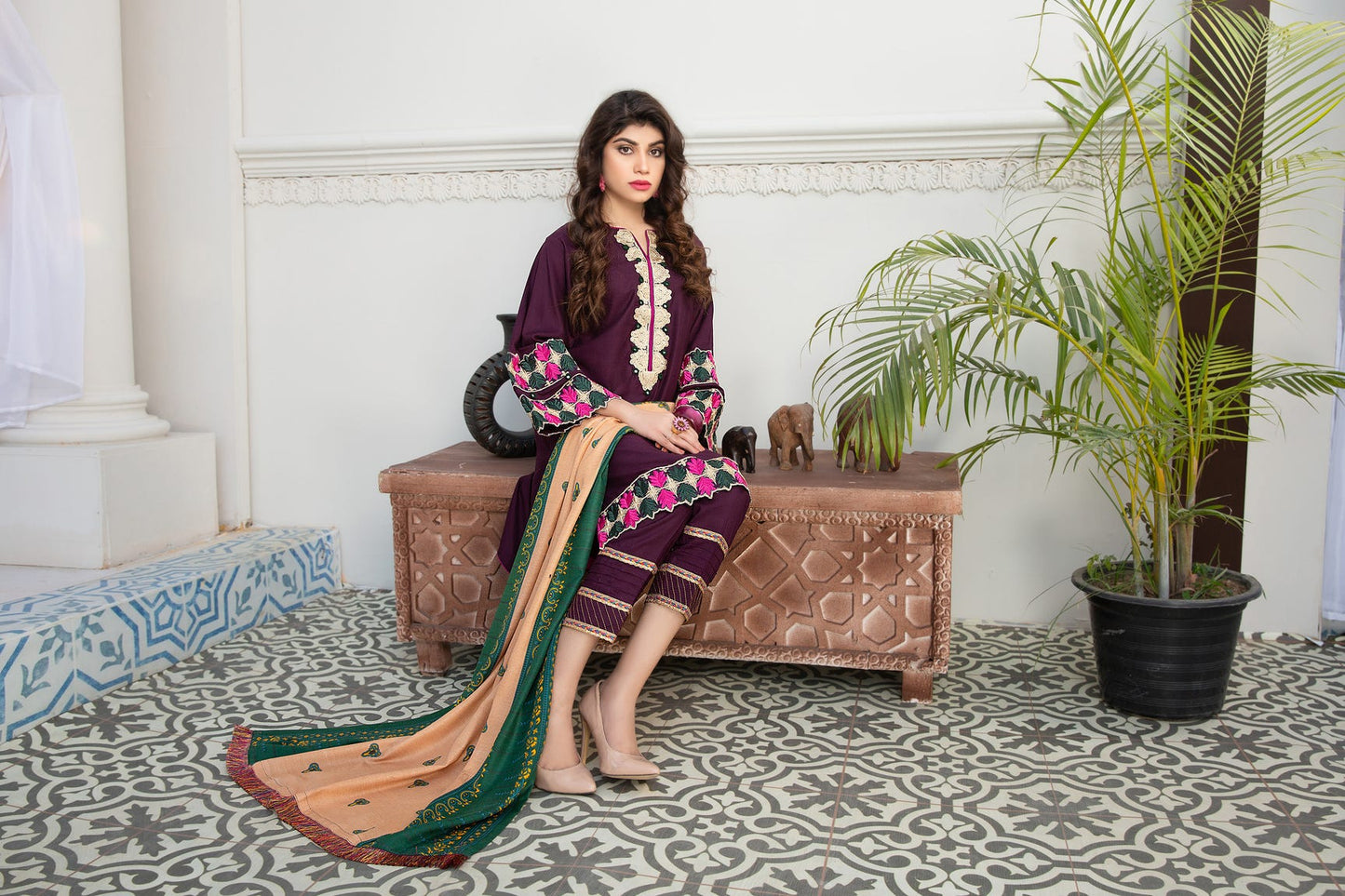 Gulwarun Winter Ready to Wear Embroidered Collection 01