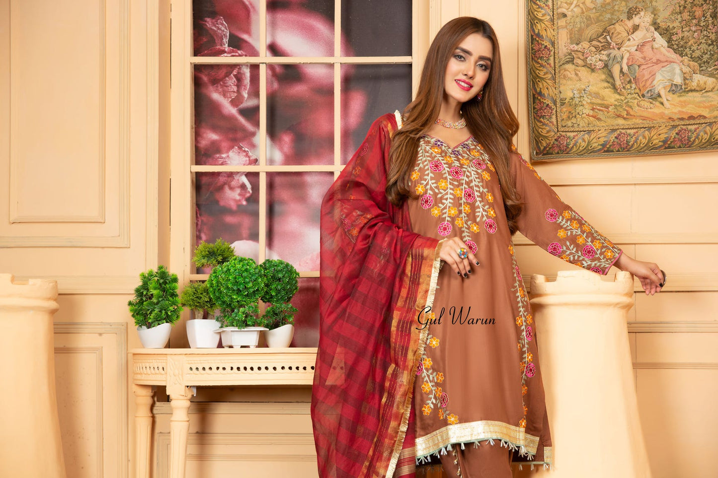 Winter Ready to Wear Embroidered Collection by Gulwarun 04