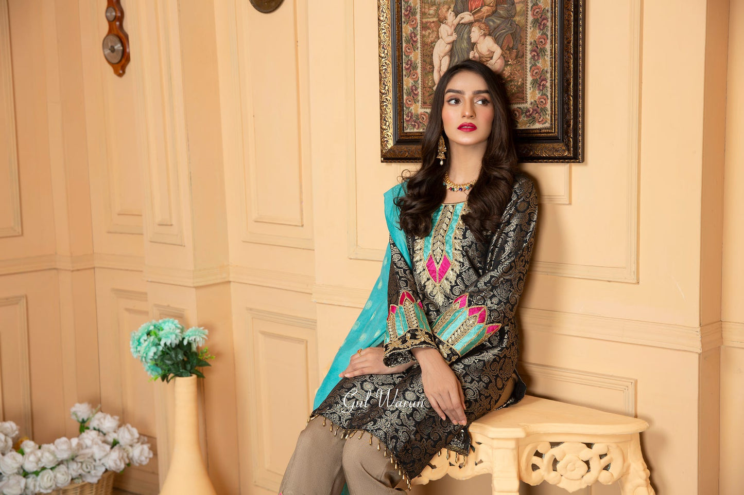 Winter Ready to Wear Embroidered Collection by Gulwarun 08