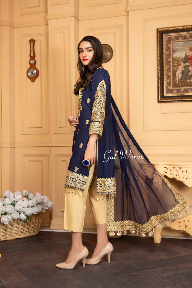 Winter Ready to Wear Embroidered Collection by Gulwarun 09