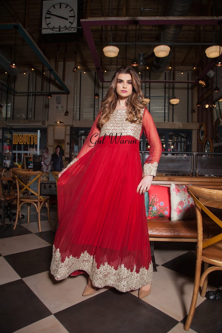 Scarlet Luxury Pret by Gulwarun
