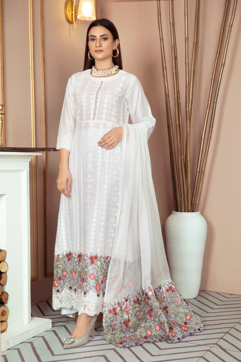 Luxury Lawn Ready to Wear 3 Pcs Collection by Gulwarun 07
