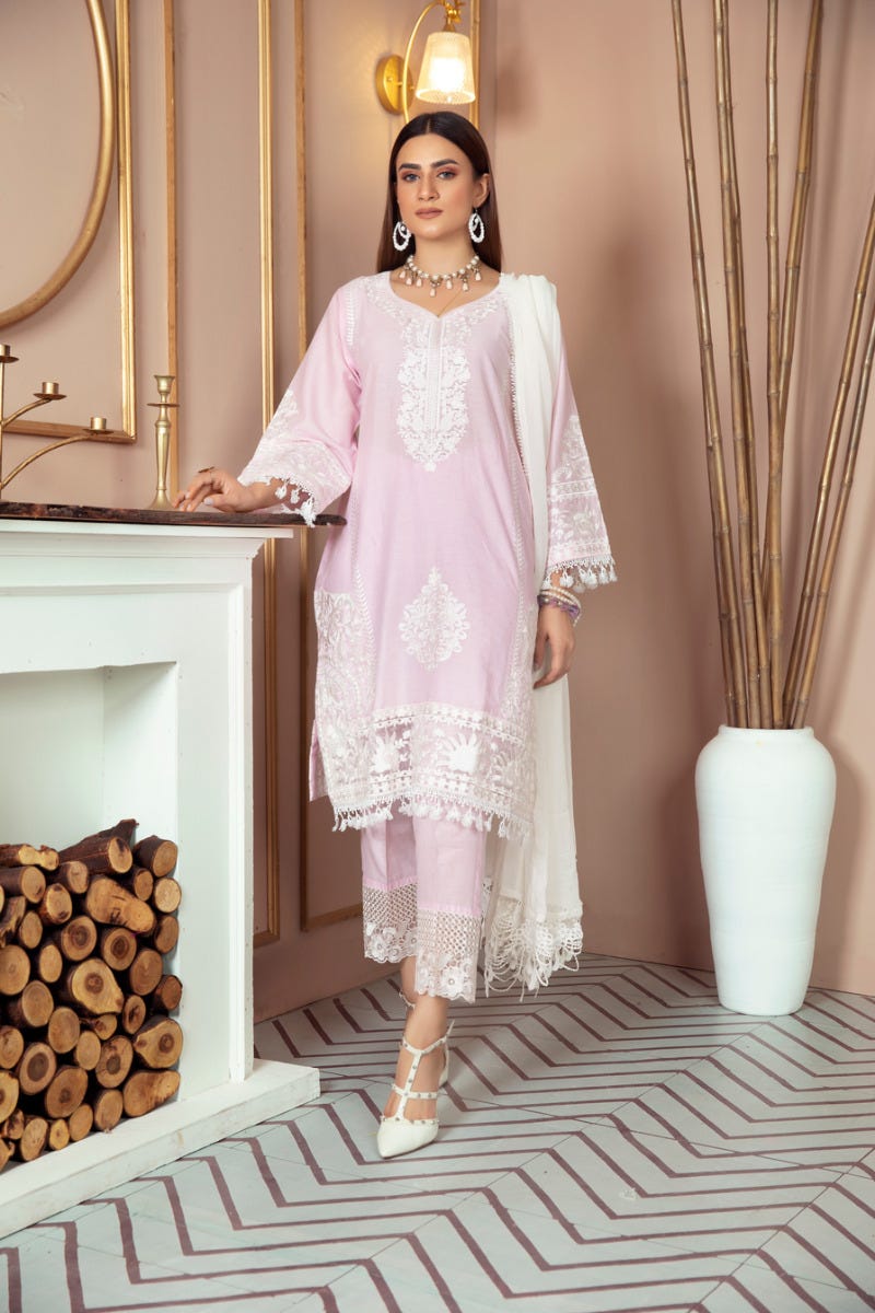 Luxury Lawn Ready to Wear 3 Pcs Collection by Gulwarun 09