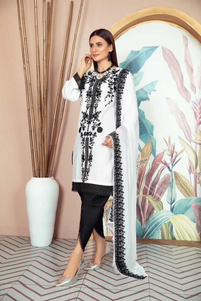 Luxury Lawn Ready to Wear 3 Pcs Collection by Gulwarun 03