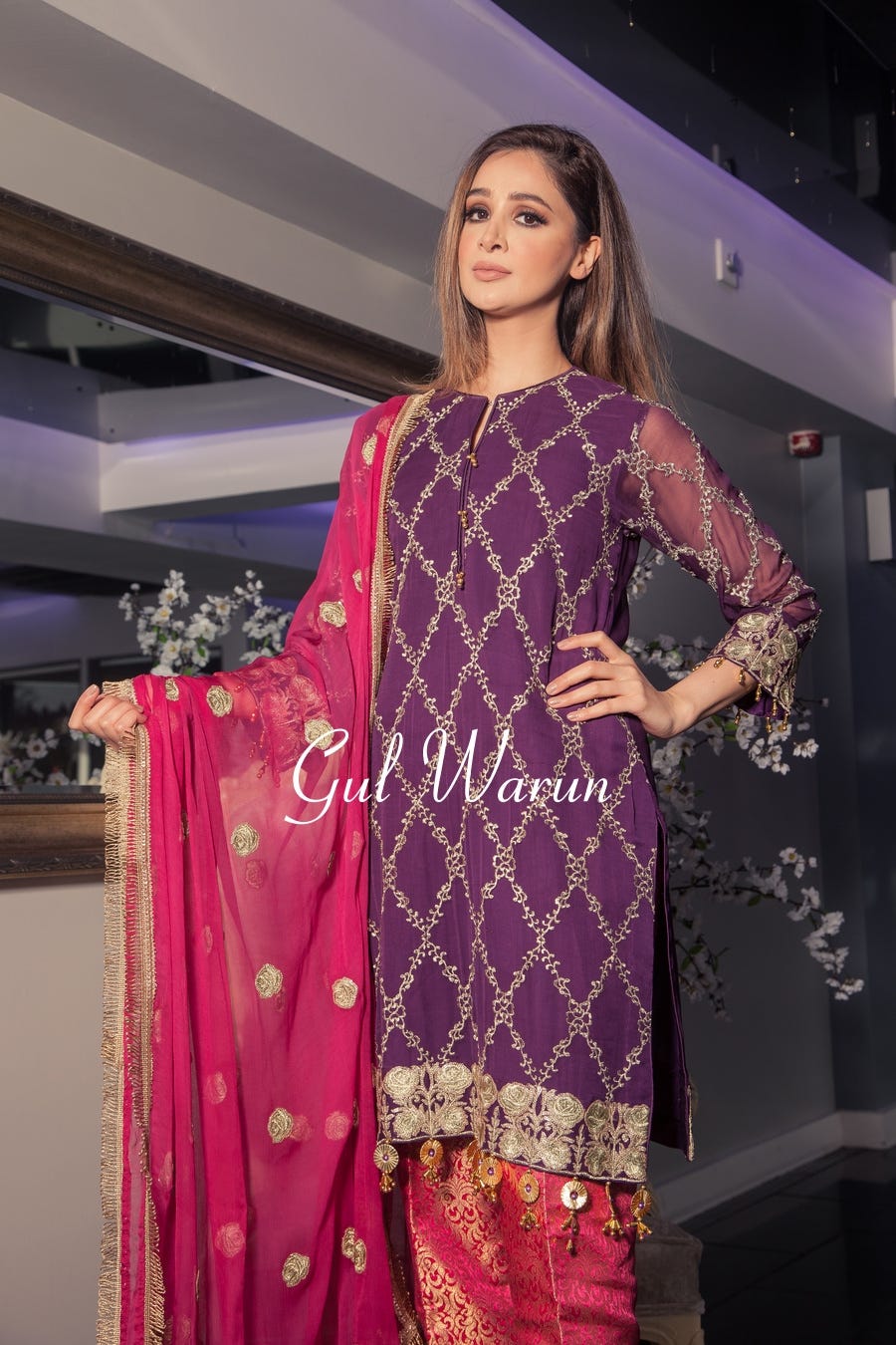 Hasna Luxury Pret by Gulwarun
