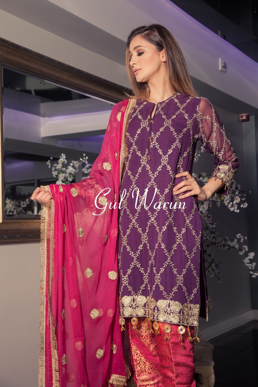 Hasna Luxury Pret by Gulwarun