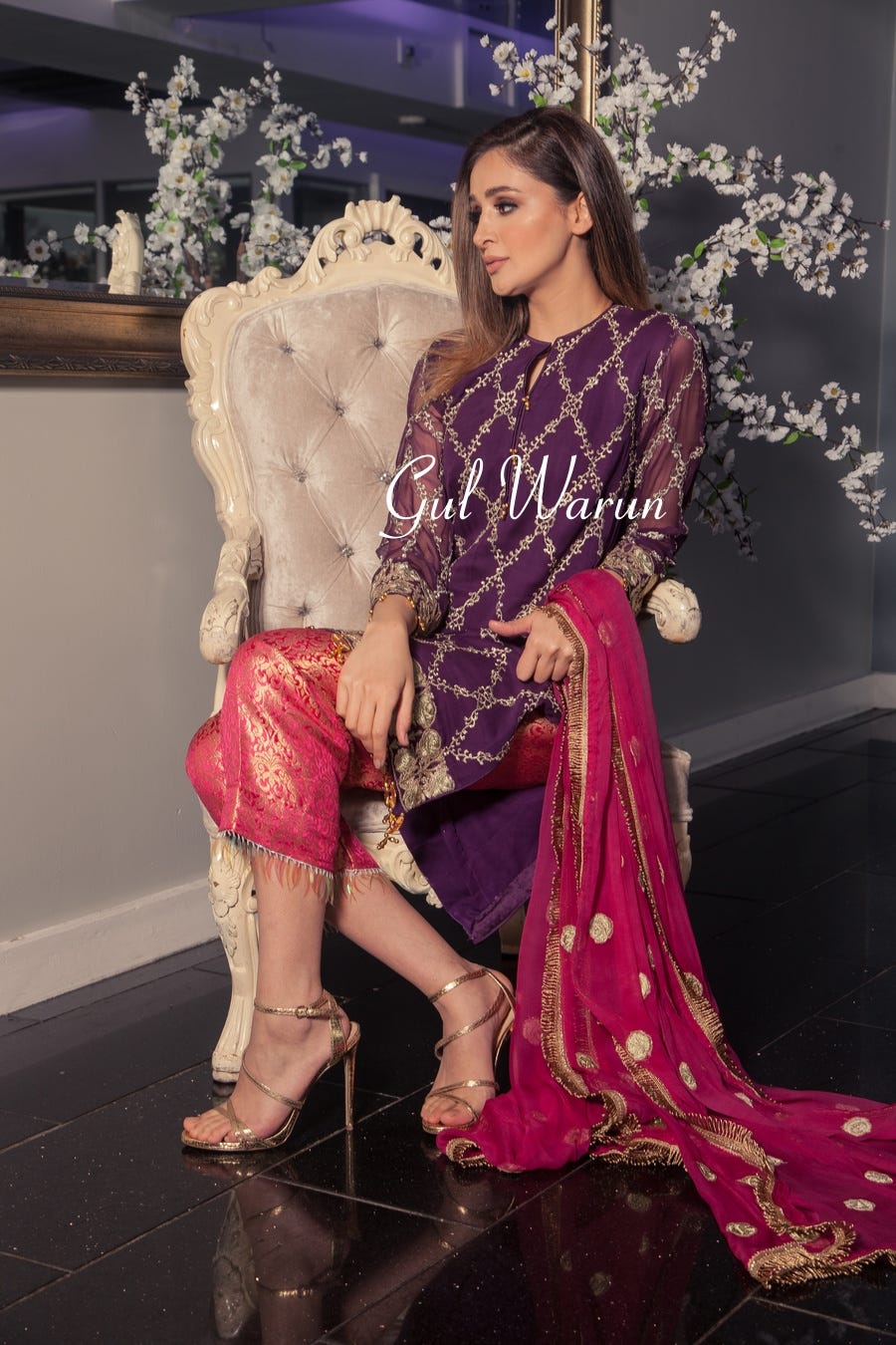 Hasna Luxury Pret by Gulwarun