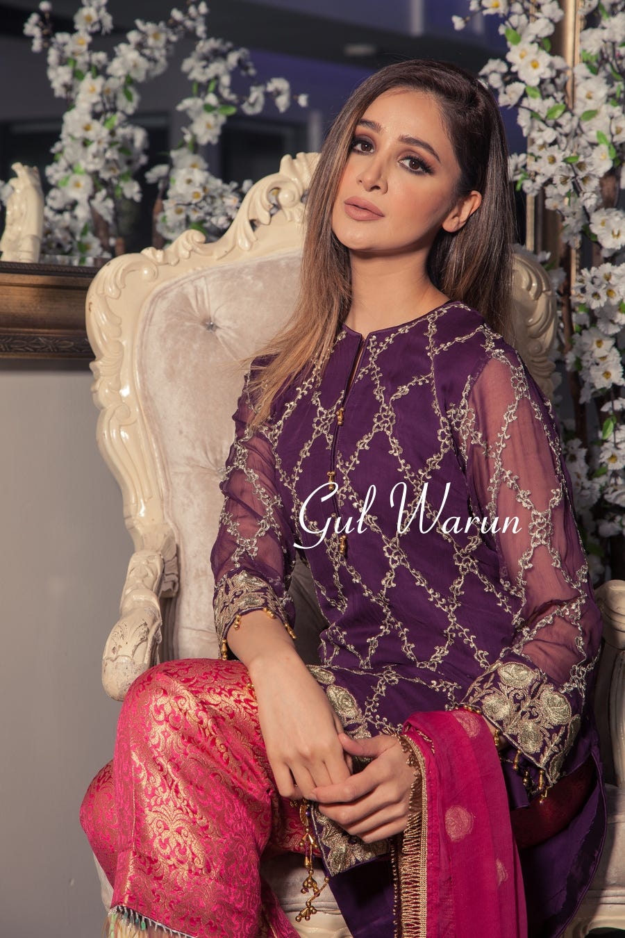 Hasna Luxury Pret by Gulwarun