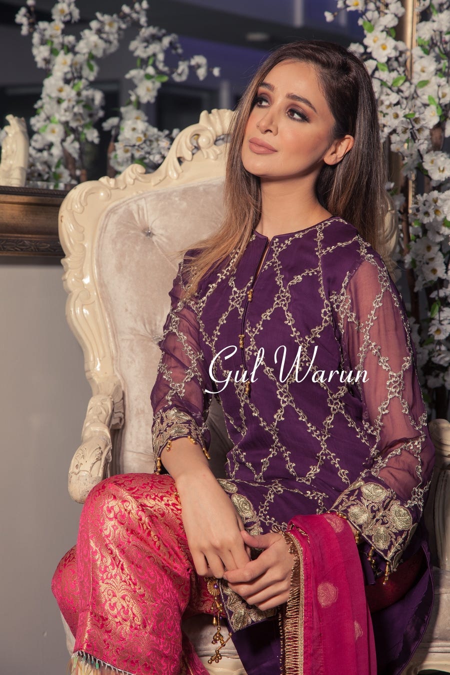 Hasna Luxury Pret by Gulwarun