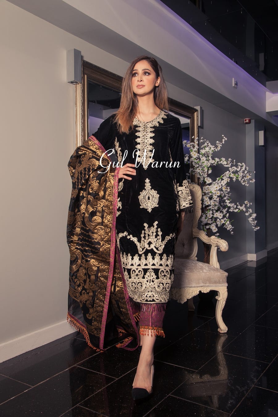 Maheer Luxury Pret by Gulwarun