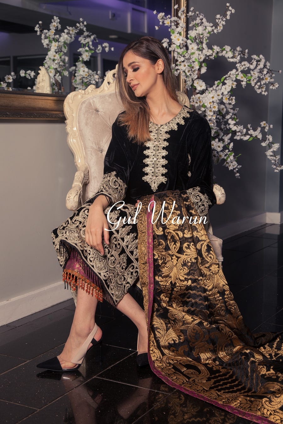 Maheer Luxury Pret by Gulwarun