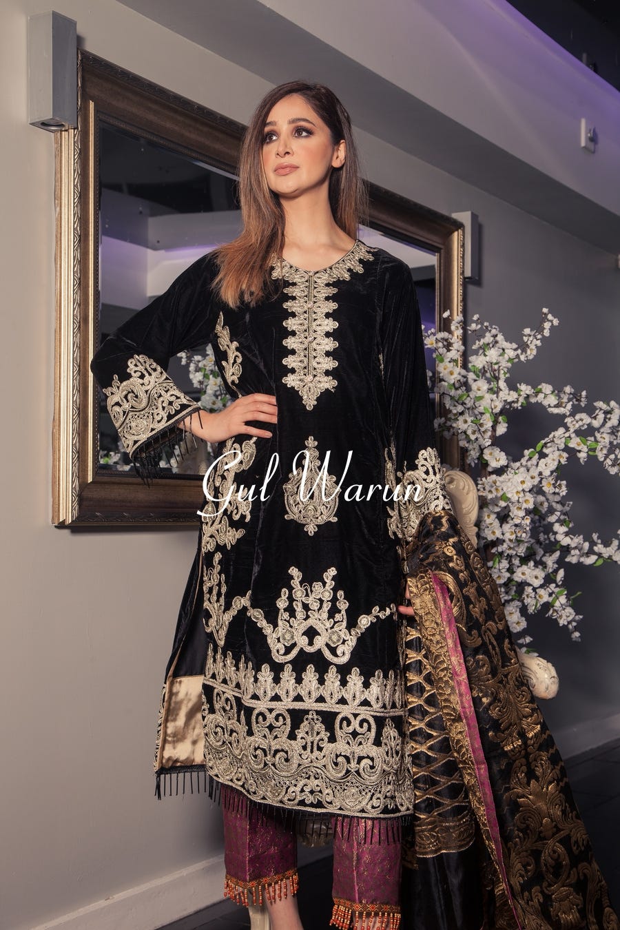 Maheer Luxury Pret by Gulwarun