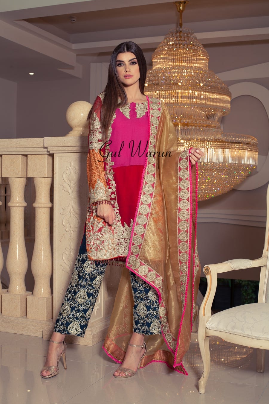Royal Art Luxury Formal Dress by Gulwarun