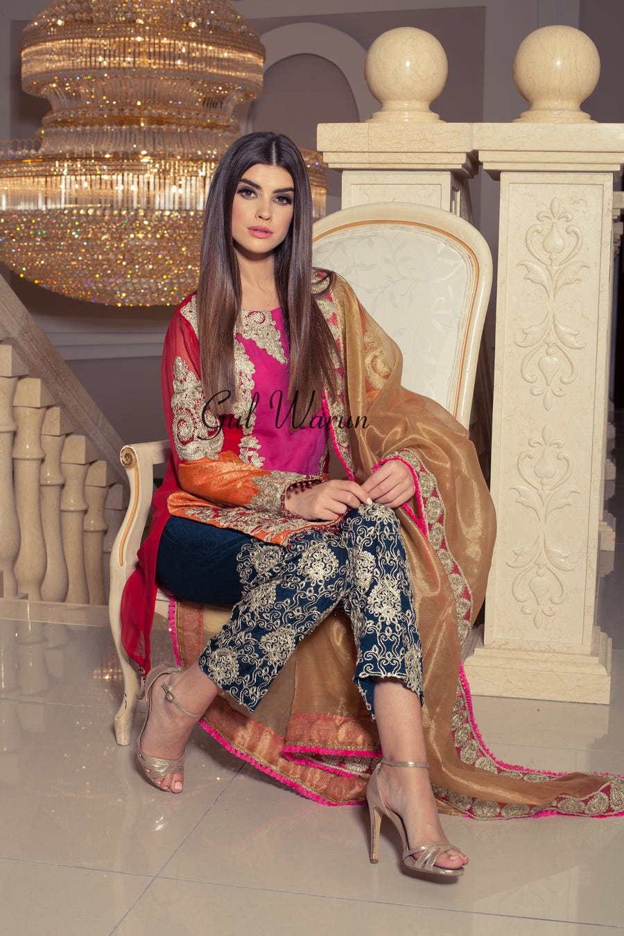 Royal Art Luxury Formal Dress by Gulwarun
