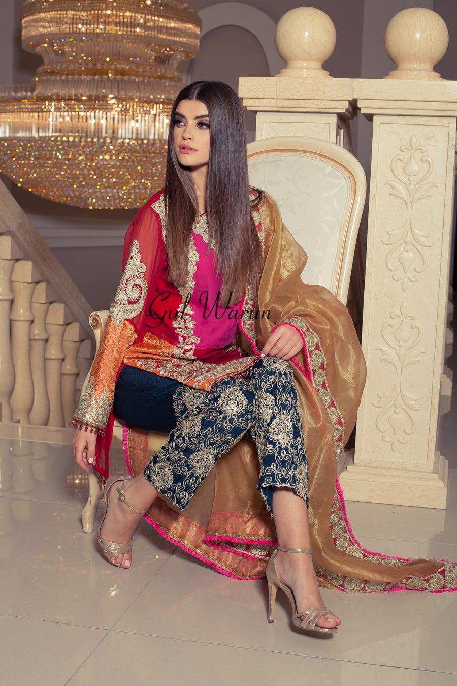 Royal Art Luxury Formal Dress by Gulwarun