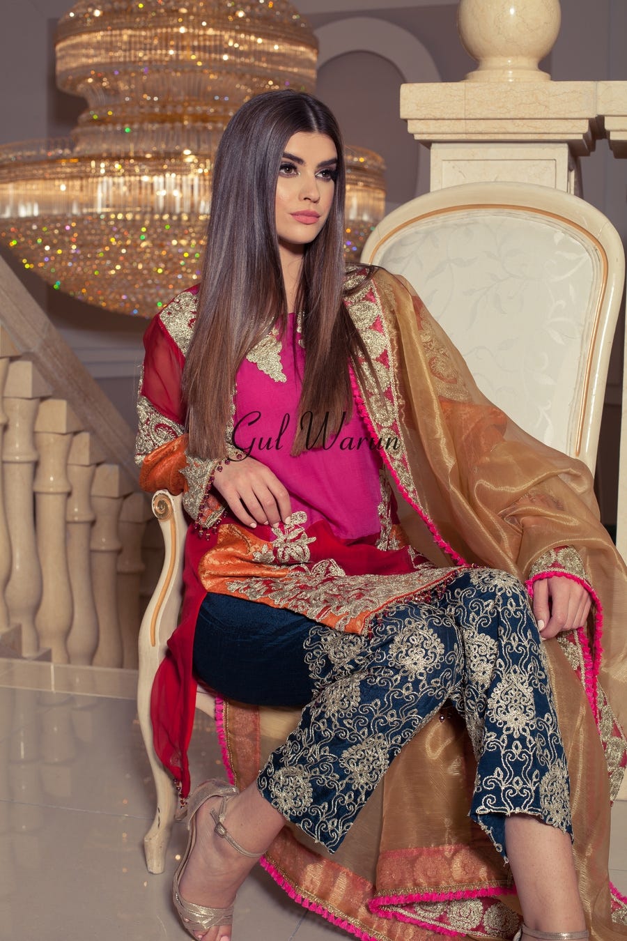 Royal Art Luxury Formal Dress by Gulwarun