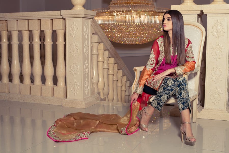 Royal Art Luxury Formal Dress by Gulwarun