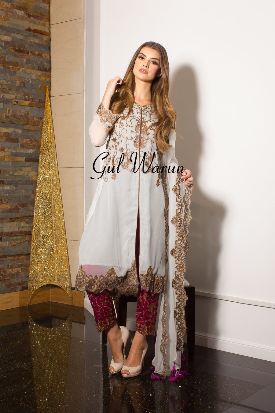 Anarkali Revised Luxury Pret by Gulwarun