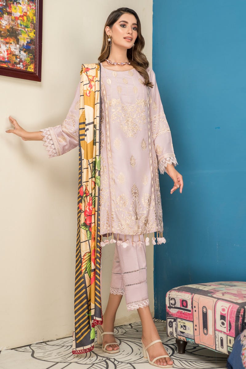 New Winter Ready to Wear 3 Pcs Dress by Gulwarun 05