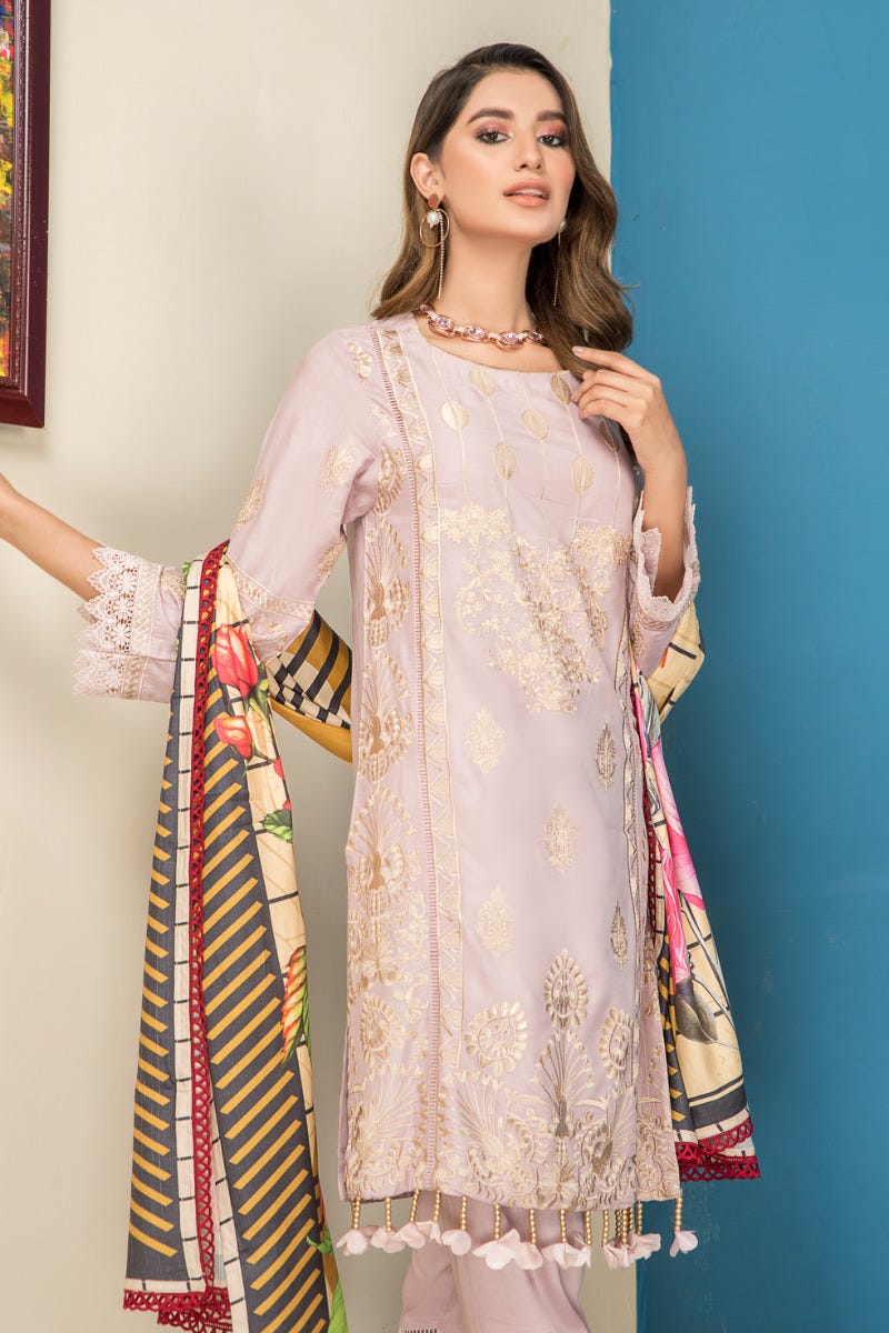 New Winter Ready to Wear 3 Pcs Dress by Gulwarun 05