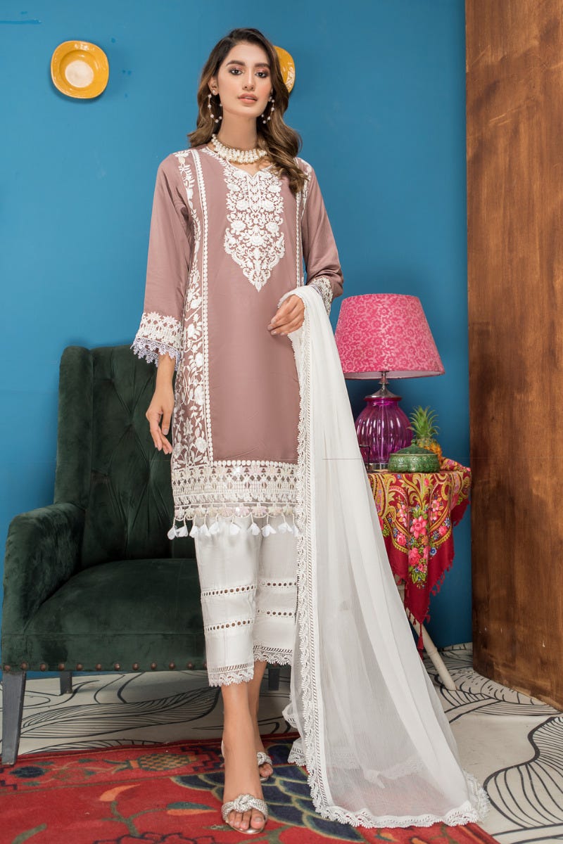 New Winter Ready to Wear 3 Pcs Dress by Gulwarun 04