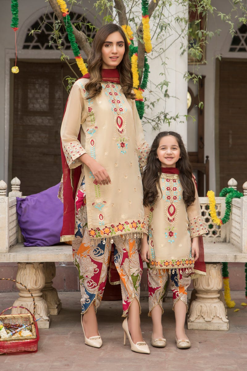 Gulwarun Ready to Wear Eid Dress 05A