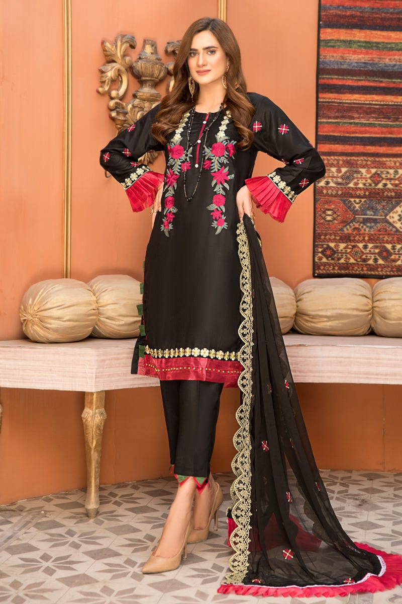 Gulwarun Festive Ready to Wear 3 Pcs Collection 01
