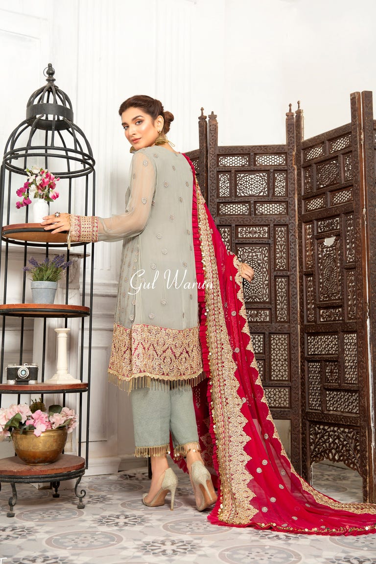 Gulwarun Formal Chiffon Ready to Wear Collection 05