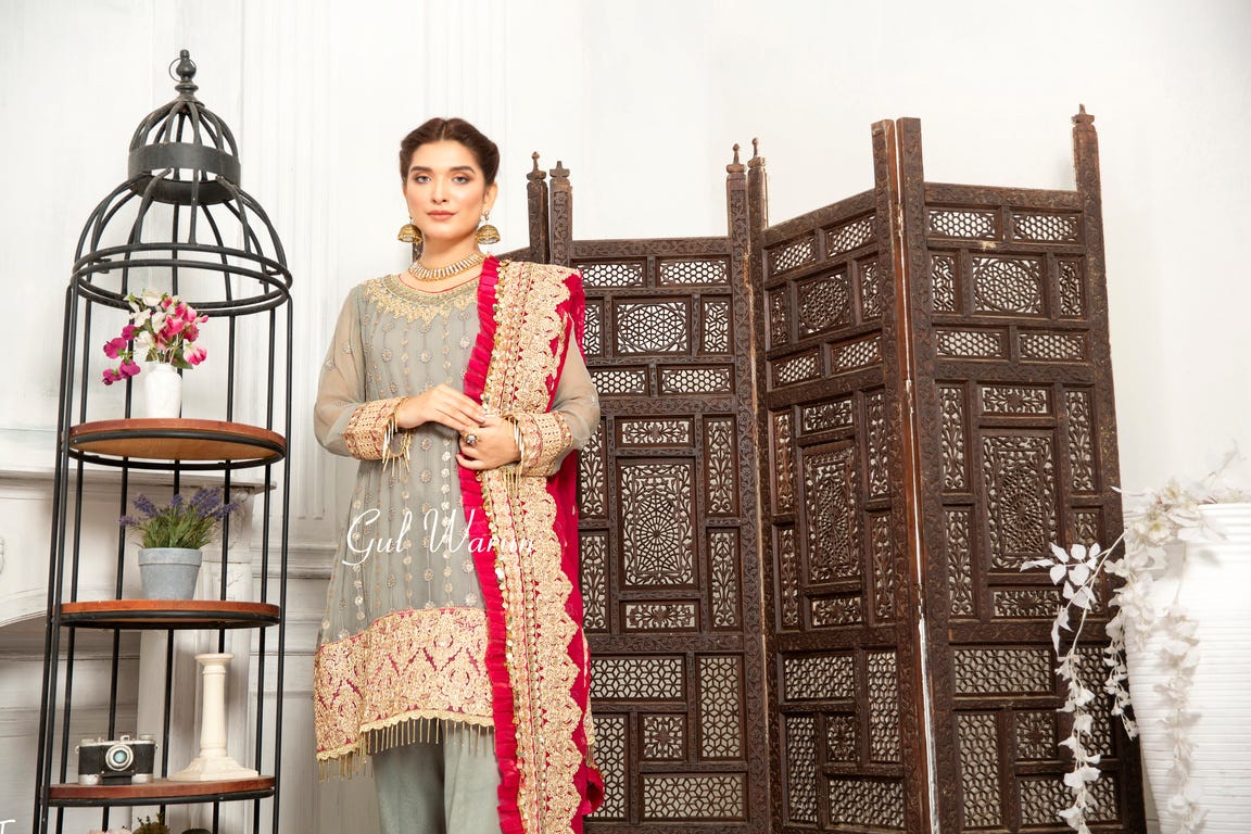 Gulwarun Formal Chiffon Ready to Wear Collection 05