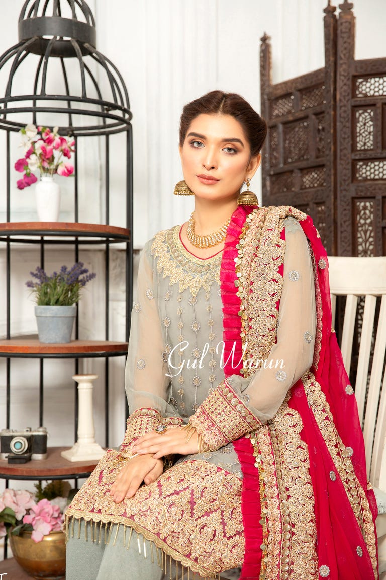Gulwarun Formal Chiffon Ready to Wear Collection 05