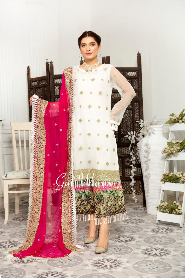 Gulwarun Formal Chiffon Ready to Wear Collection 06