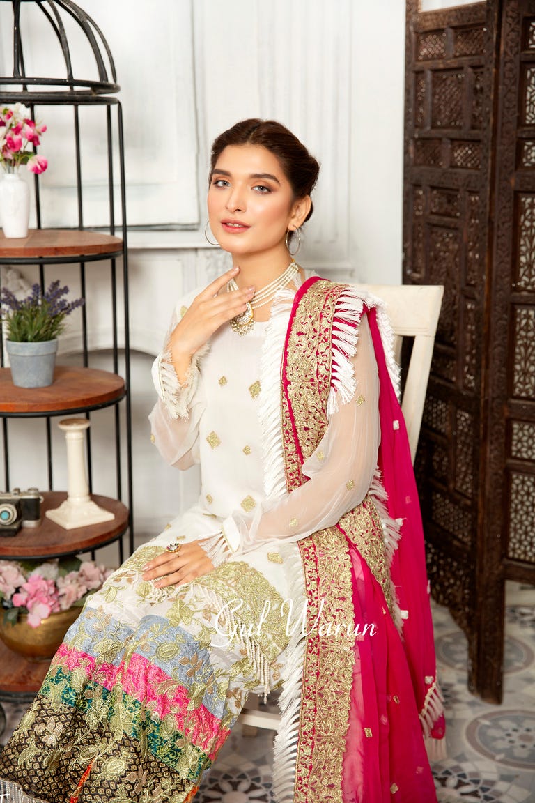 Gulwarun Formal Chiffon Ready to Wear Collection 06