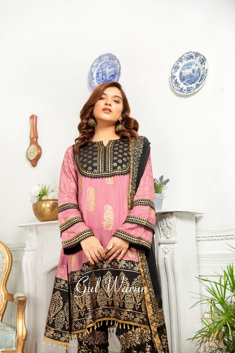Gulwarun Ready to Wear Block printed Collection 01