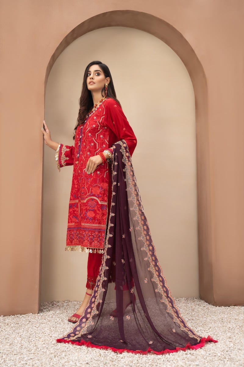 Winter Ready to Wear Linen Collection by Gulwarun 09