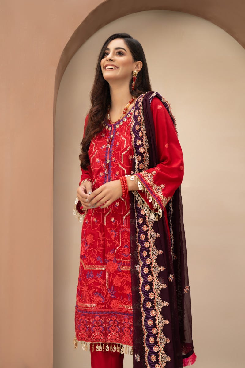 Winter Ready to Wear Linen Collection by Gulwarun 09