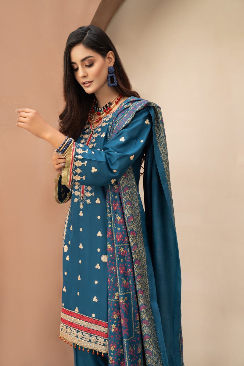 Winter Ready to Wear Linen Collection by Gulwarun 02