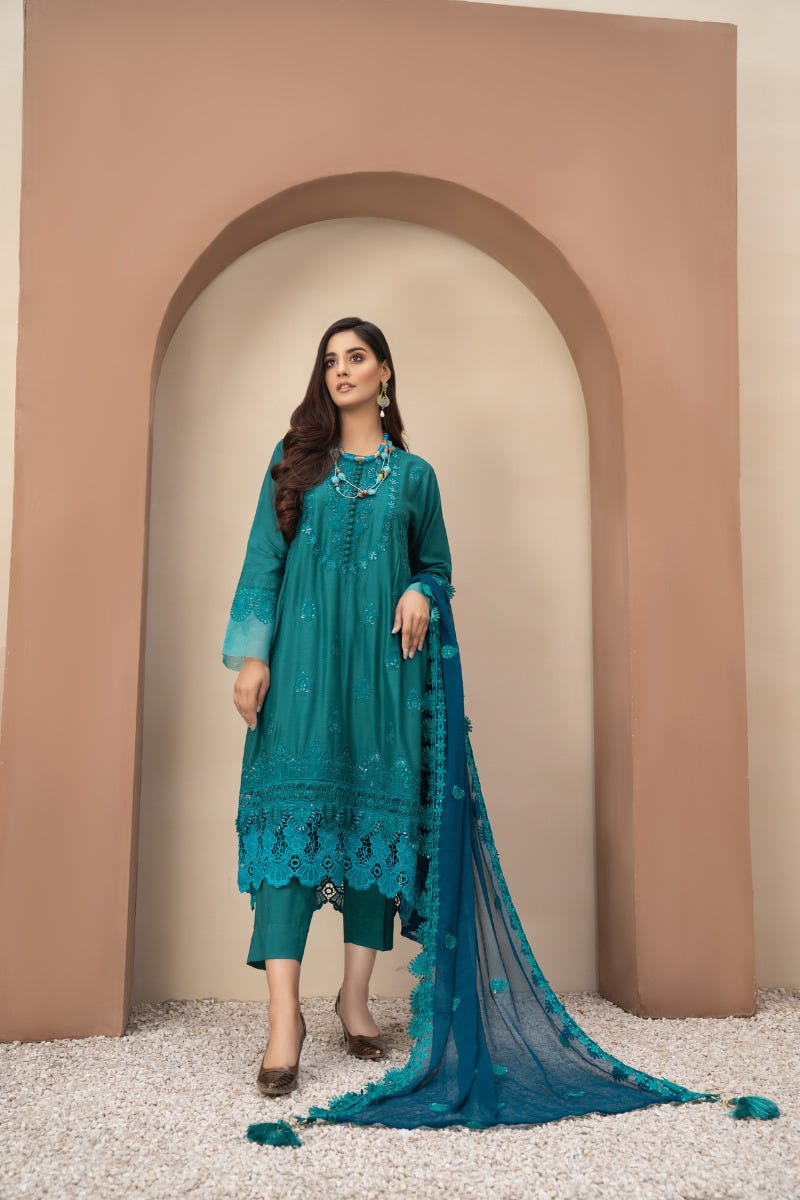 Winter Ready to Wear Linen Collection by Gulwarun 01
