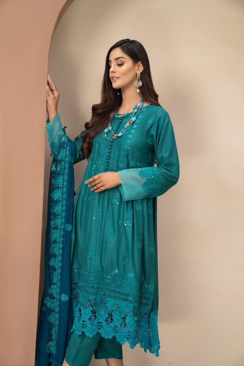Winter Ready to Wear Linen Collection by Gulwarun 01