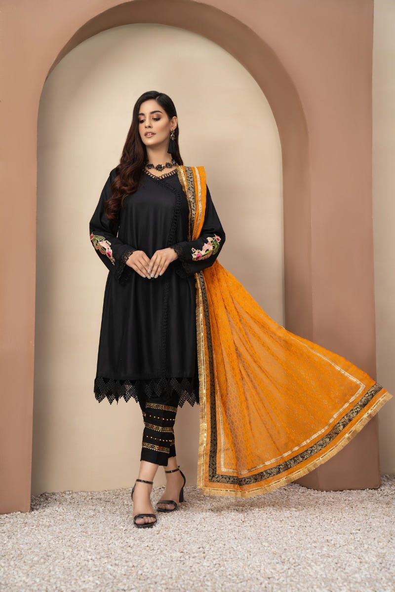 Winter Ready to Wear Linen Collection by Gulwarun 05