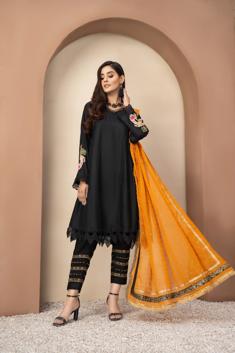 Winter Ready to Wear Linen Collection by Gulwarun 05