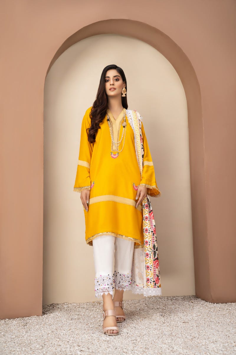 Winter Ready to Wear Linen Collection by Gulwarun 11