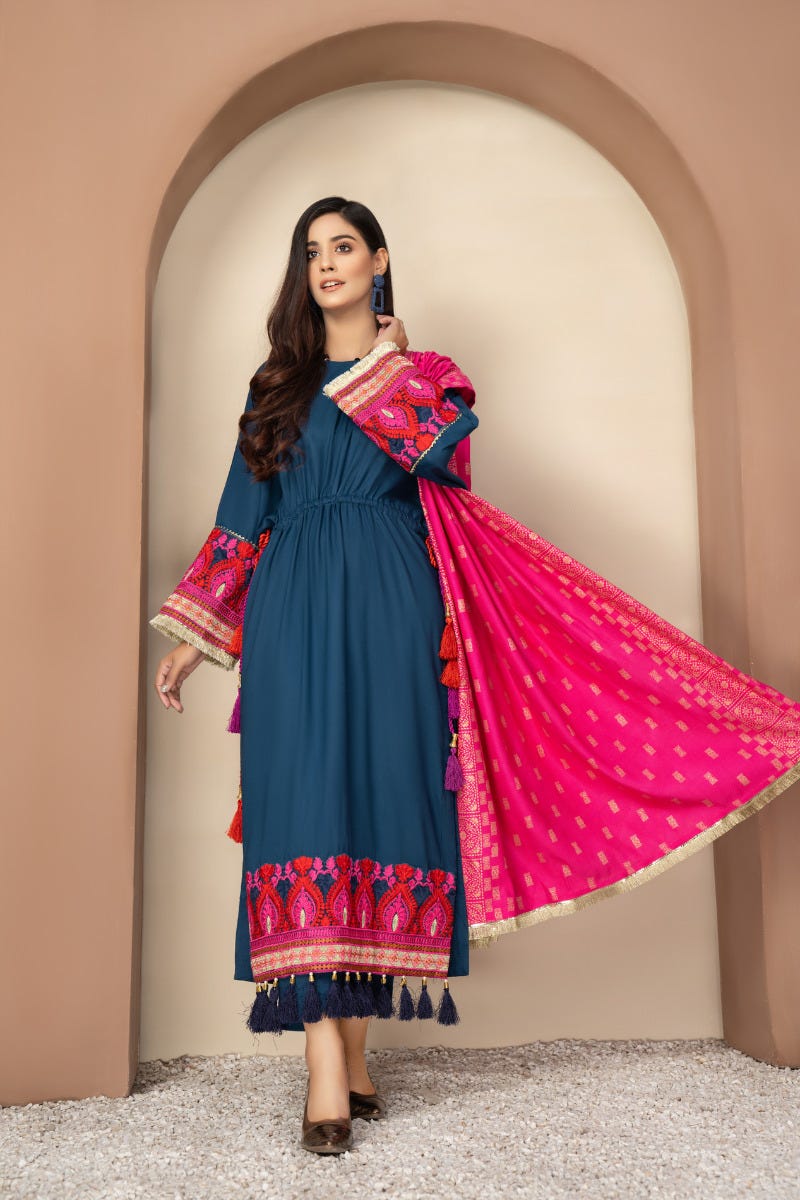 Winter Ready to Wear Linen Collection by Gulwarun 03