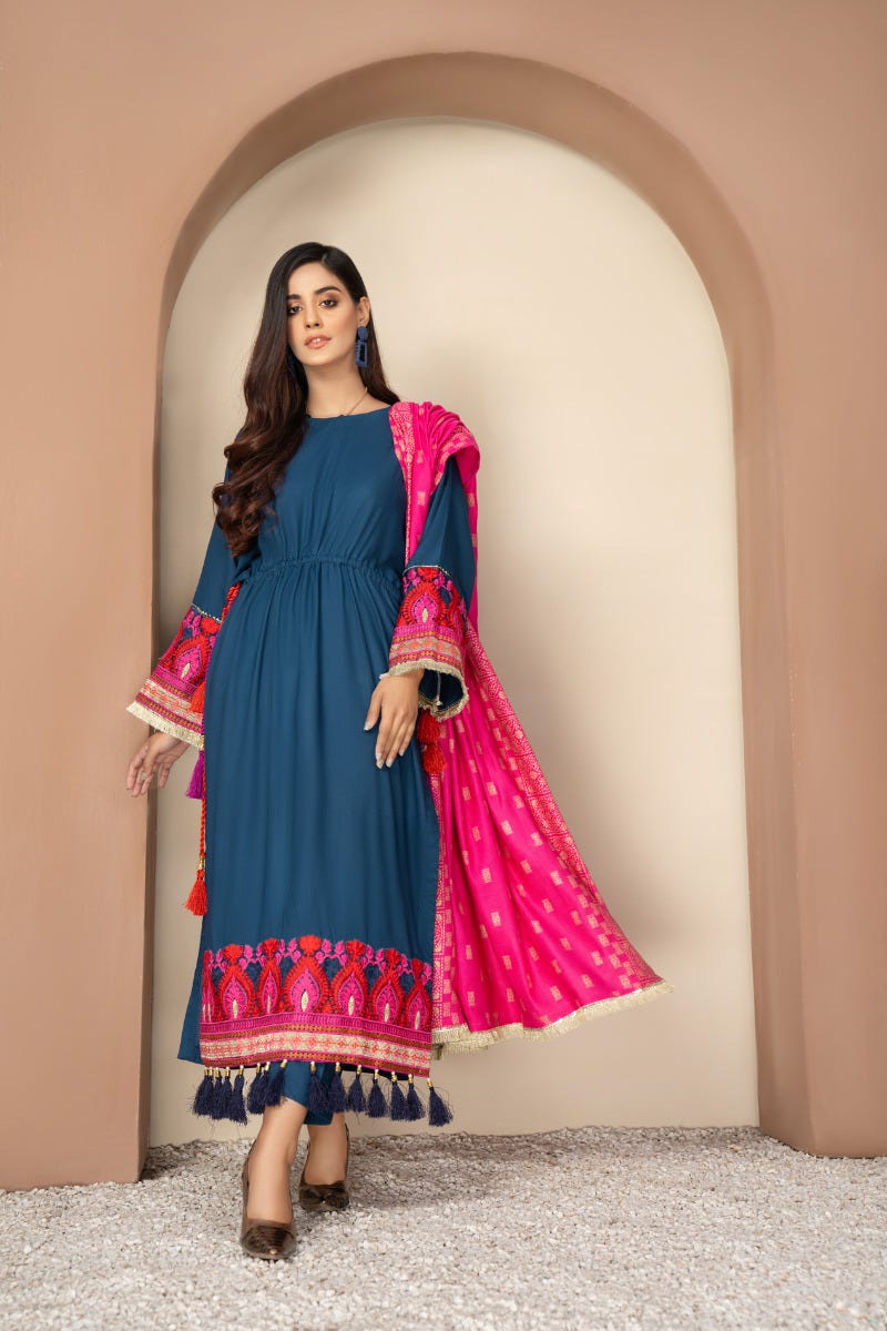 Winter Ready to Wear Linen Collection by Gulwarun 03