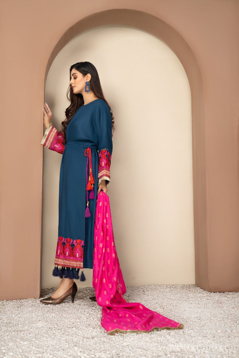 Winter Ready to Wear Linen Collection by Gulwarun 03