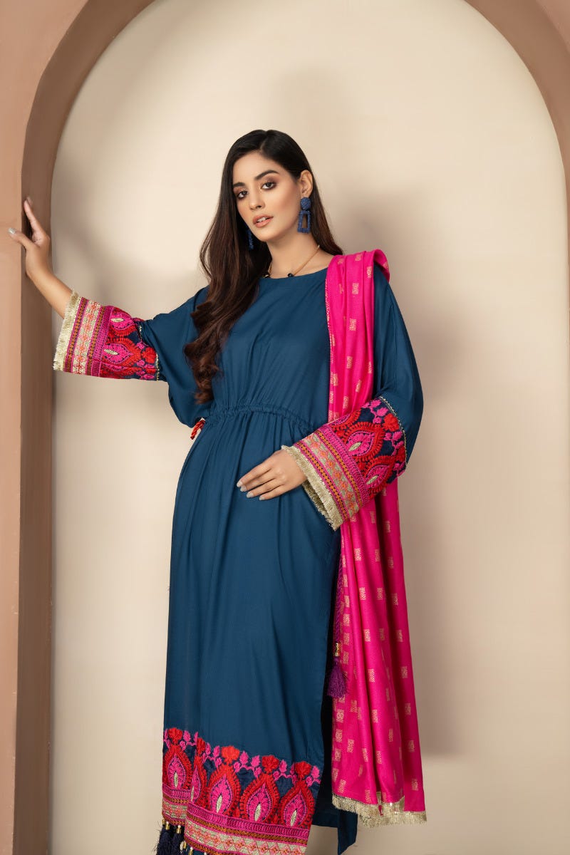 Winter Ready to Wear Linen Collection by Gulwarun 03