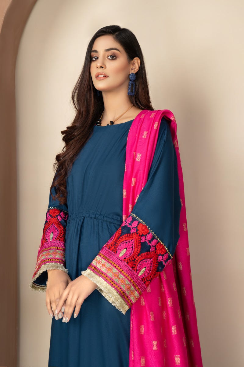 Winter Ready to Wear Linen Collection by Gulwarun 03