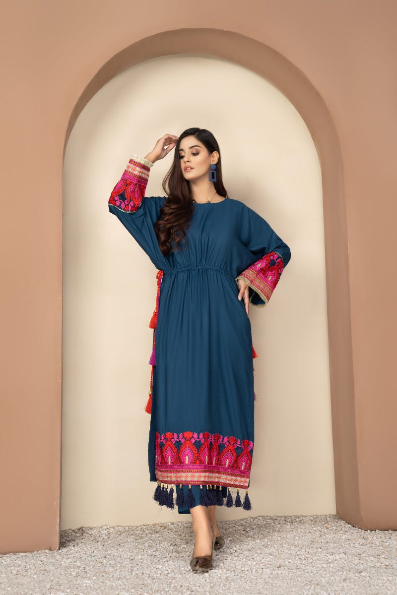 Winter Ready to Wear Linen Collection by Gulwarun 03